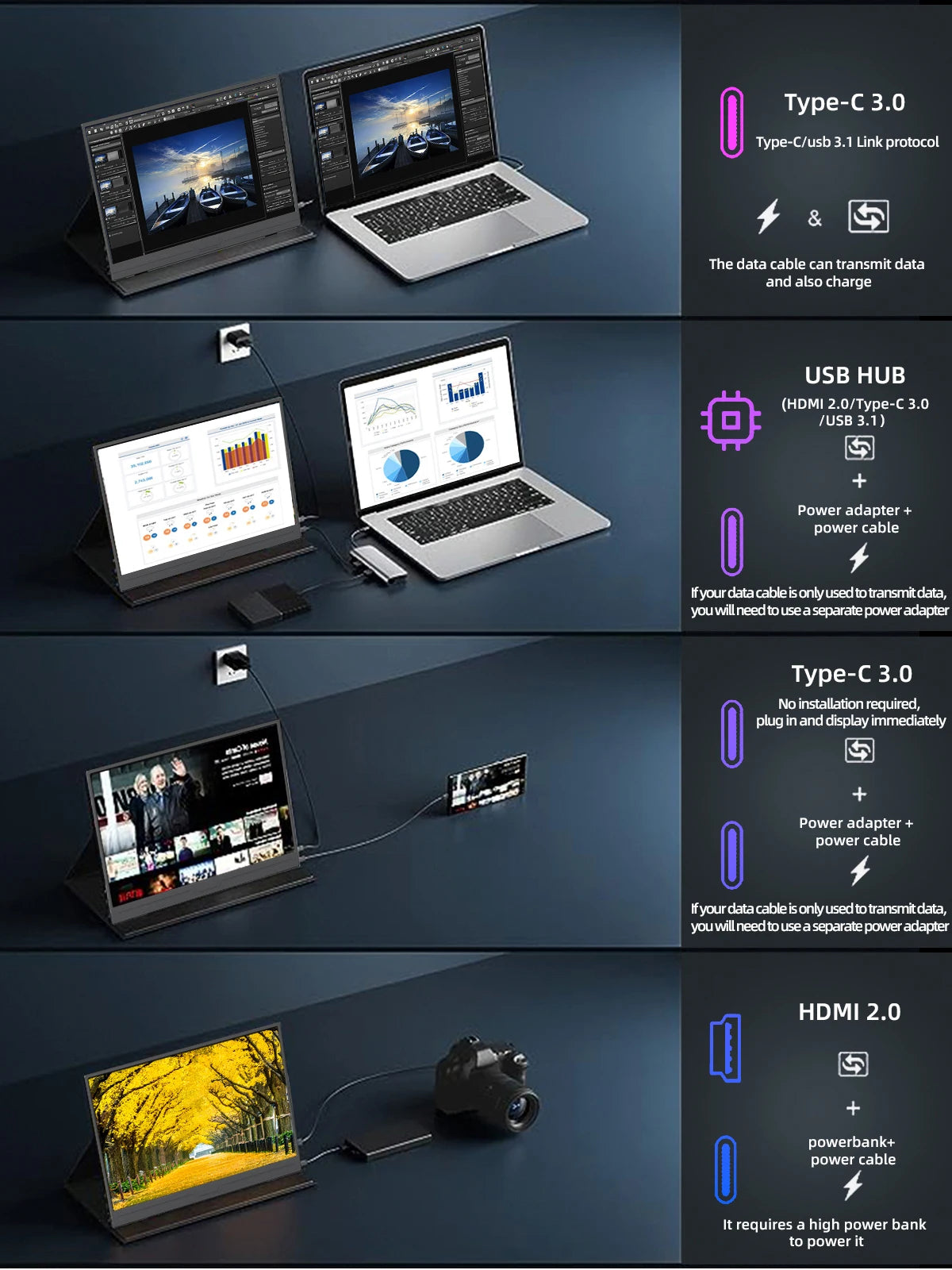 ZSUS 15.6-Inch Portable Monitor