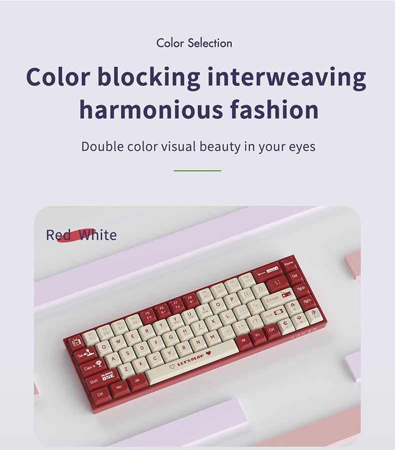 AJAZZ AK680 Mechanical  Wireless Bluetooth Keyboard