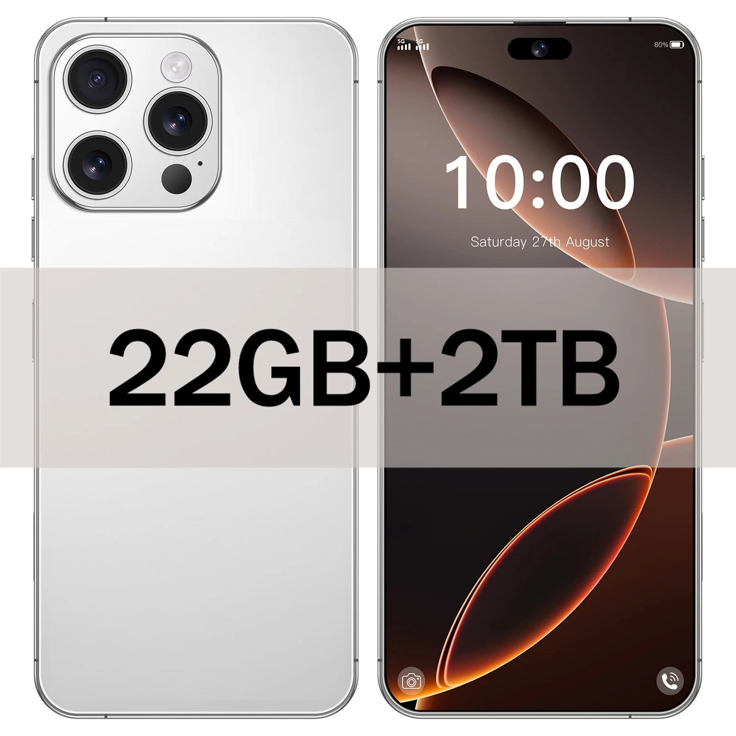 Global Version 5G Android 14 Unlocked Phone