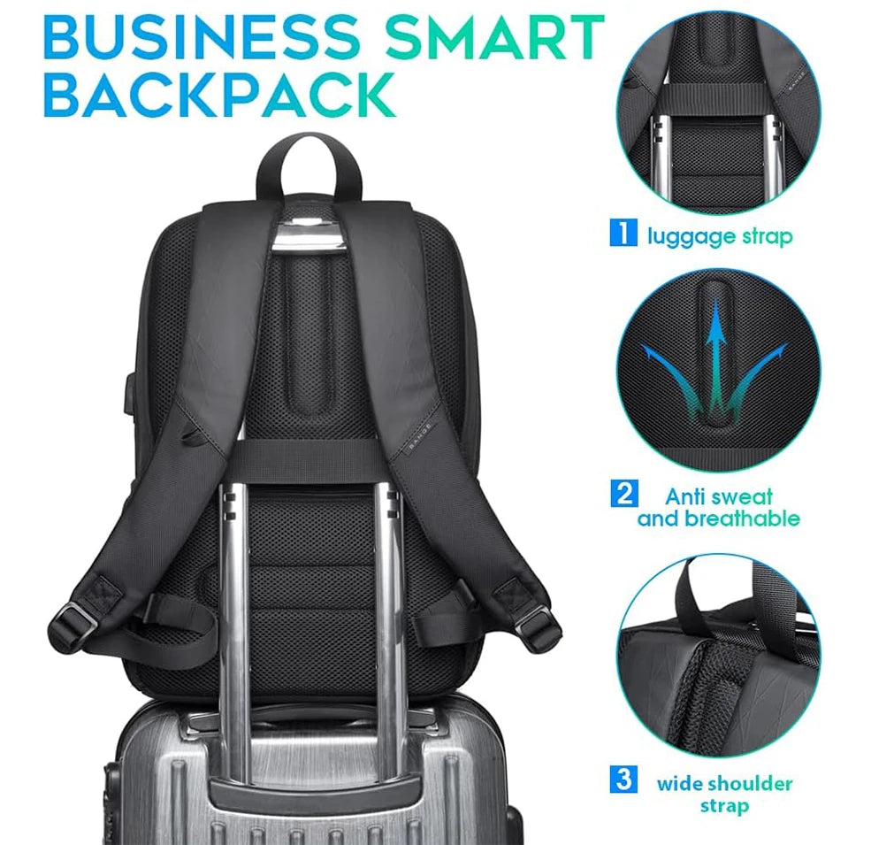 BANGE Travel Waterproof Laptop Backpack Bag.