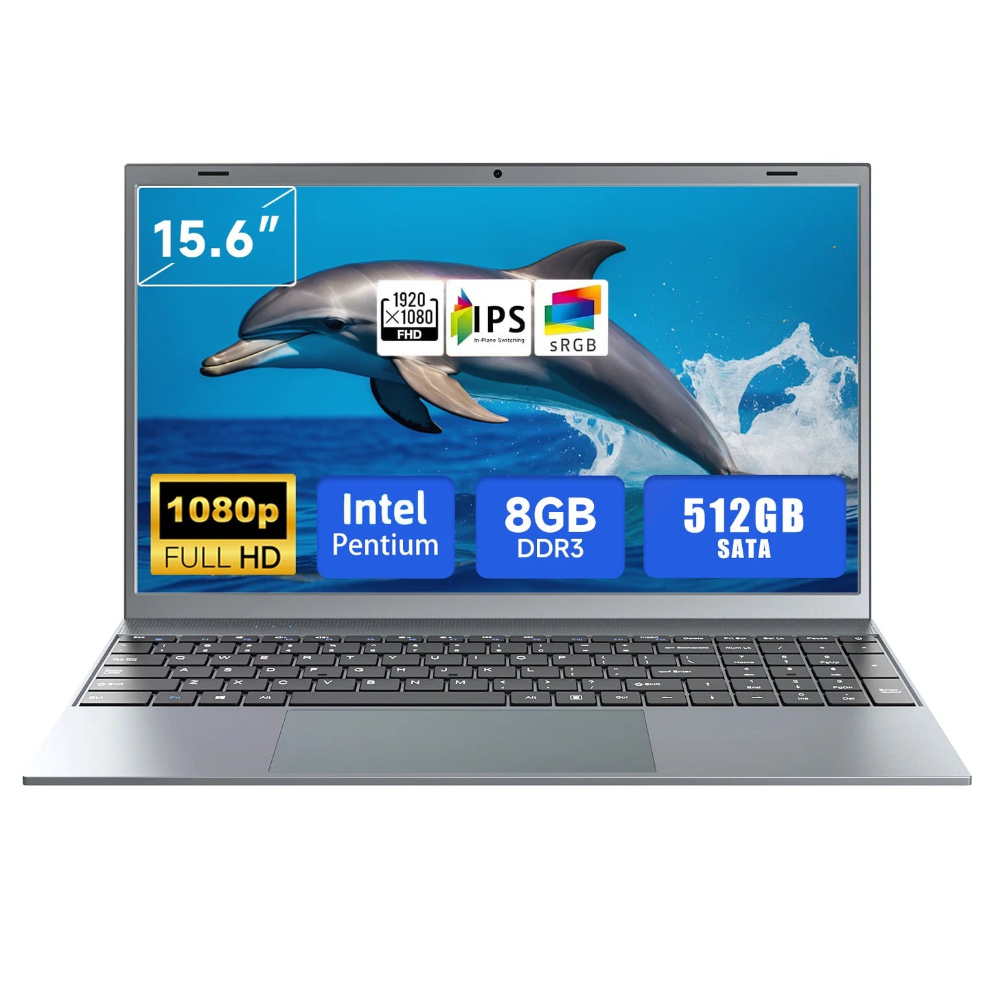 15.6 Inch Laptop J3710 Windows 11