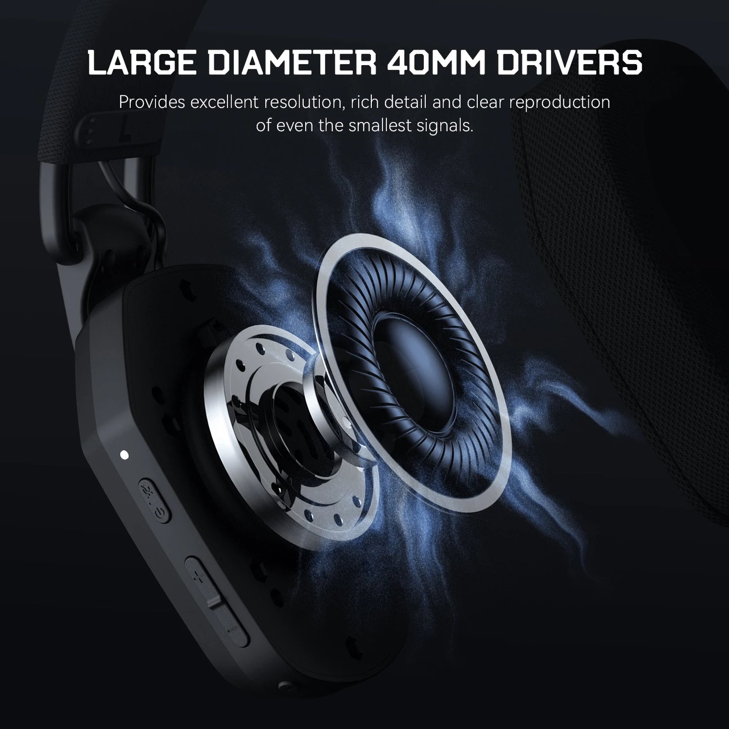 SuperEQ G19BT 2.4GHz Wireless Gaming Headphones