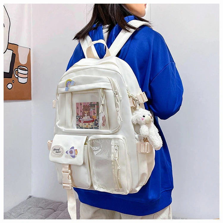 Cute Women Waterproof Laptop Backpacks