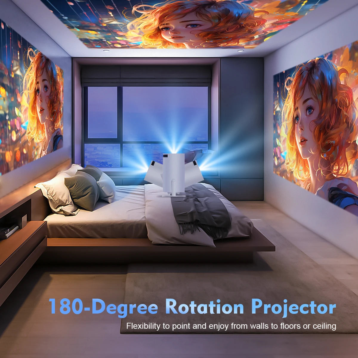 Magcubic  Android 11 Portable Projector
