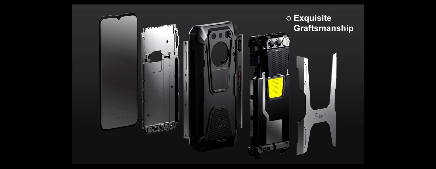 FOSSiBOT F106 PRO MTK G85 Android 14 Rugged Smartphone