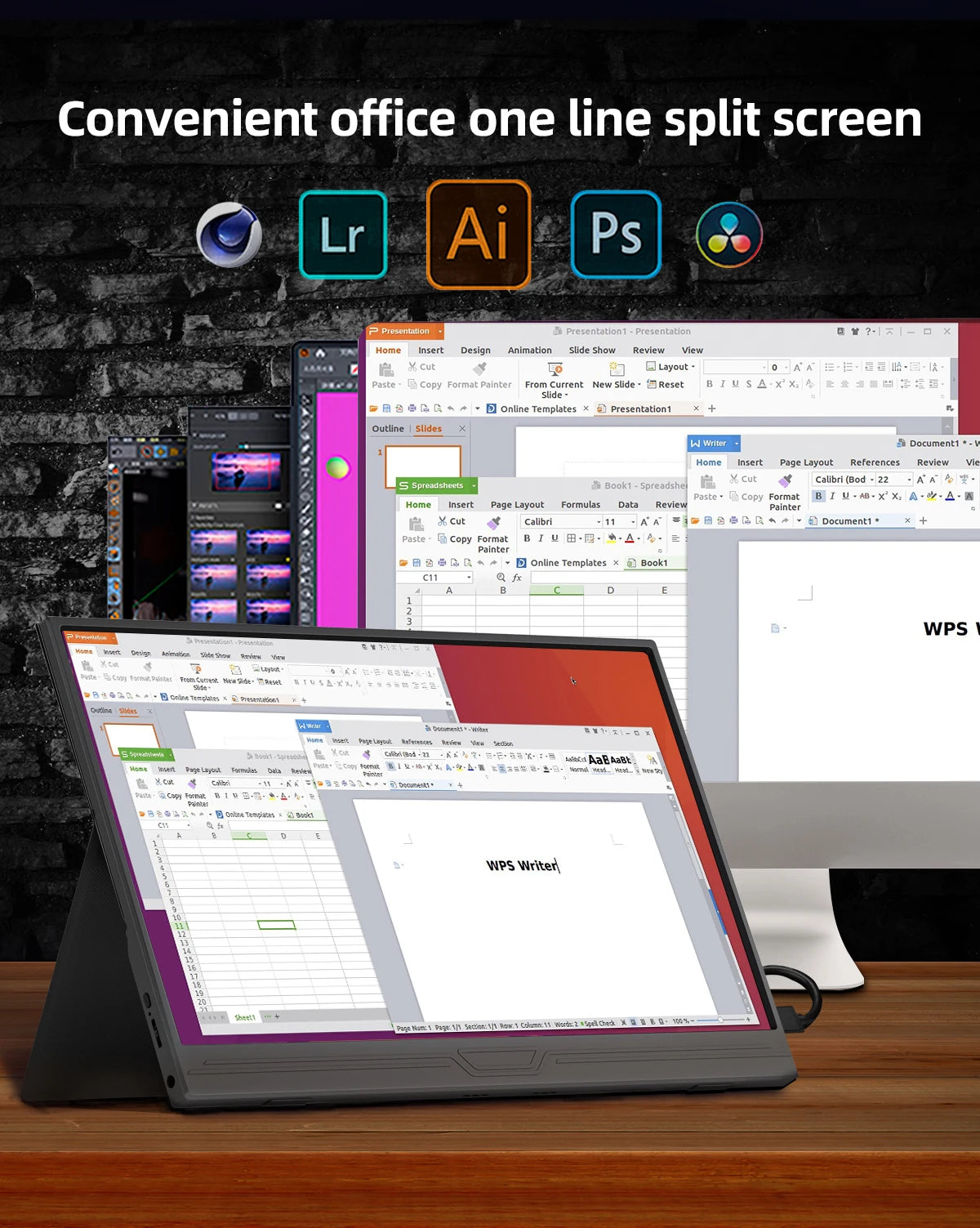 ZSUS 15.6-Inch Portable Monitor