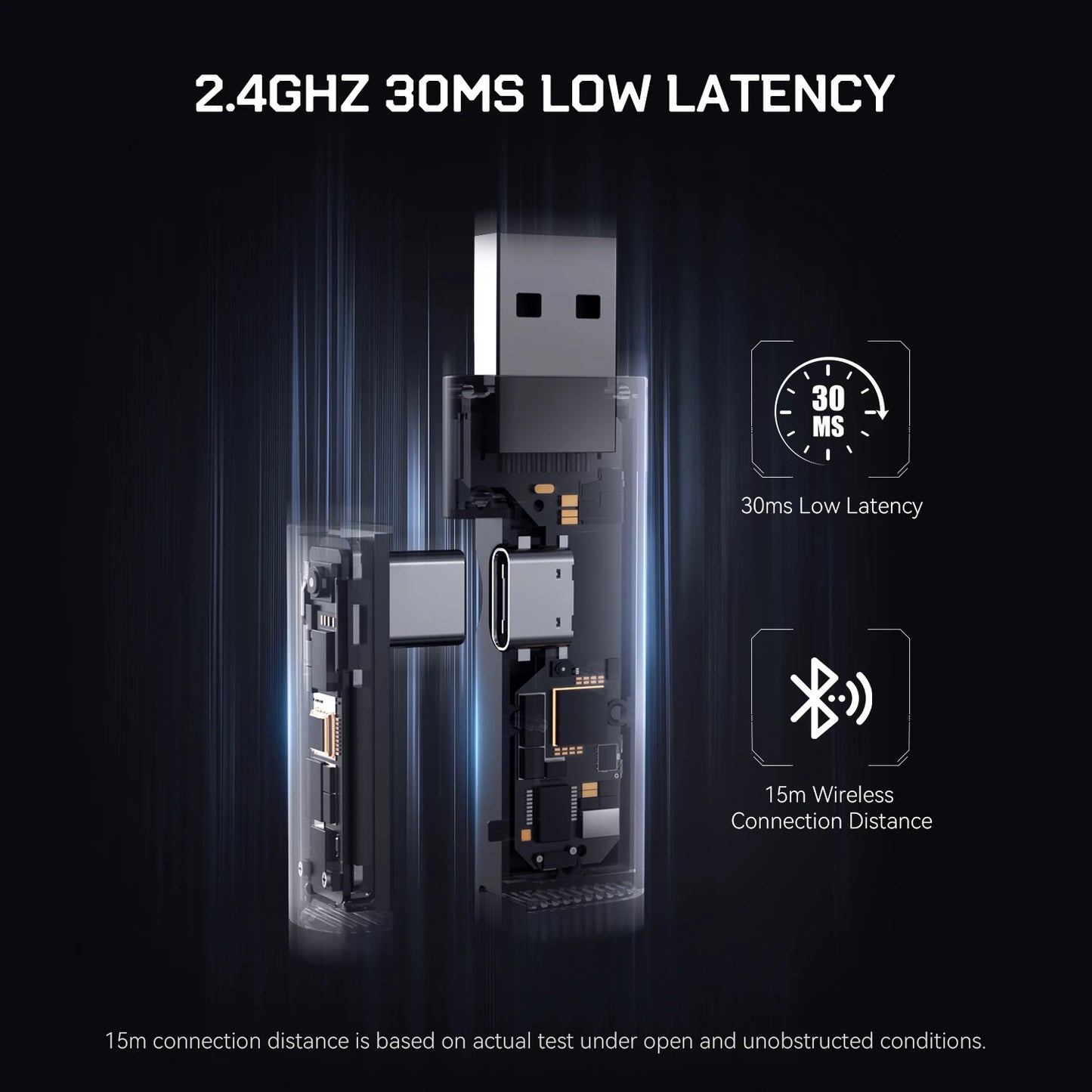 SuperEQ G19BT 2.4GHz Wireless Gaming Headphones