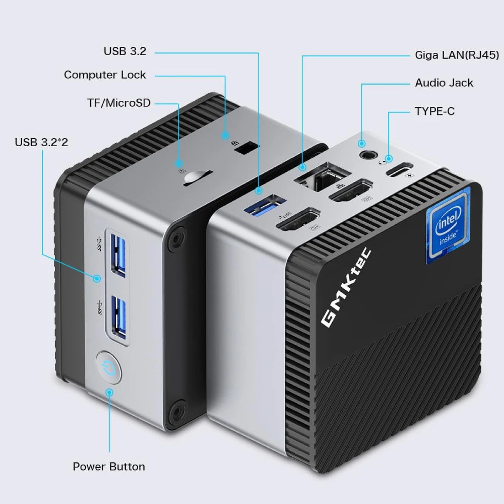 GMKtec KB5 Mini PC Intel Celeron N5105 Windows 11