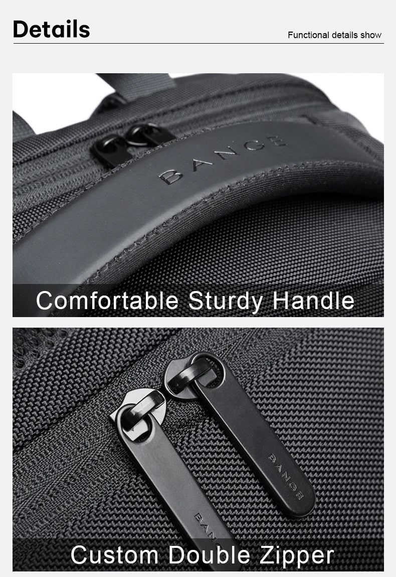 BANGE Travel Waterproof Laptop Backpack Bag.