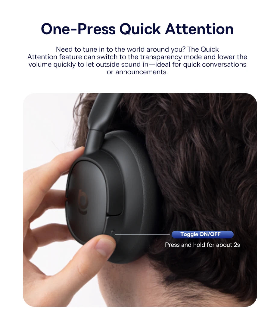 Baseus Bowie H1s Wireless Headphones