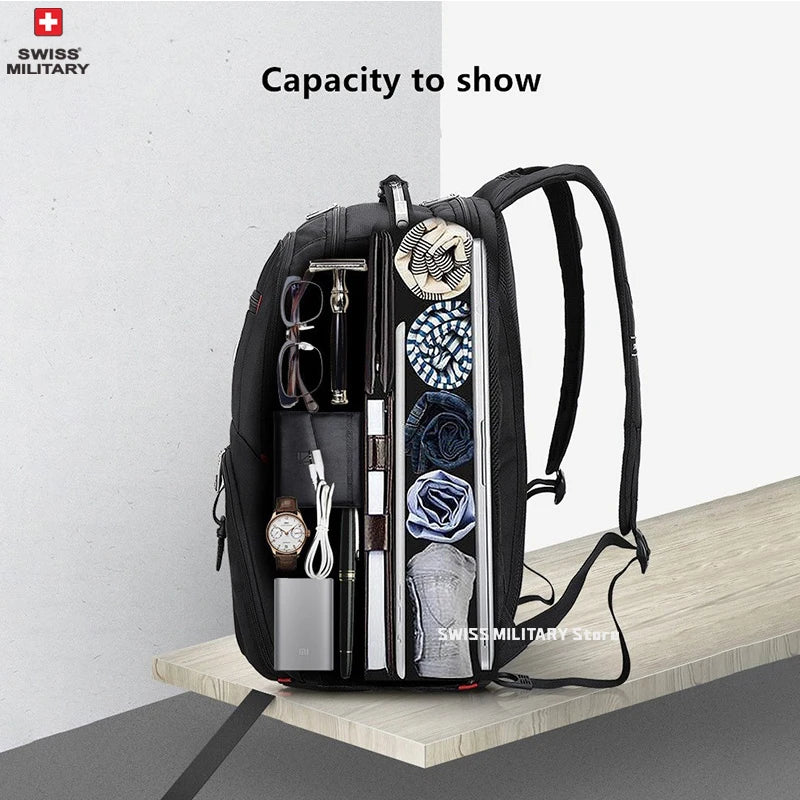 SWISS MILITARY 17" Waterproof Laptop Backpack.