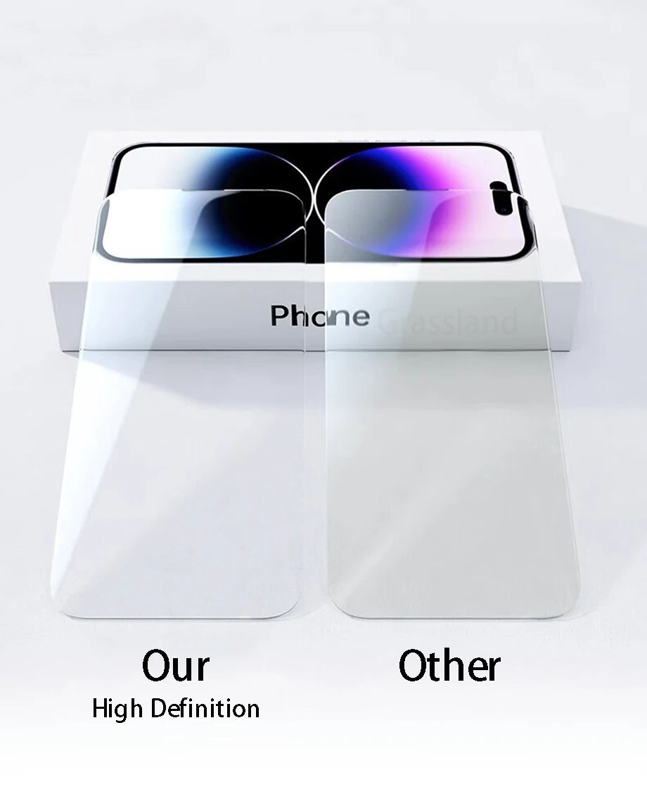 4Pcs Tempered Glass Screen Protector For iPhone
