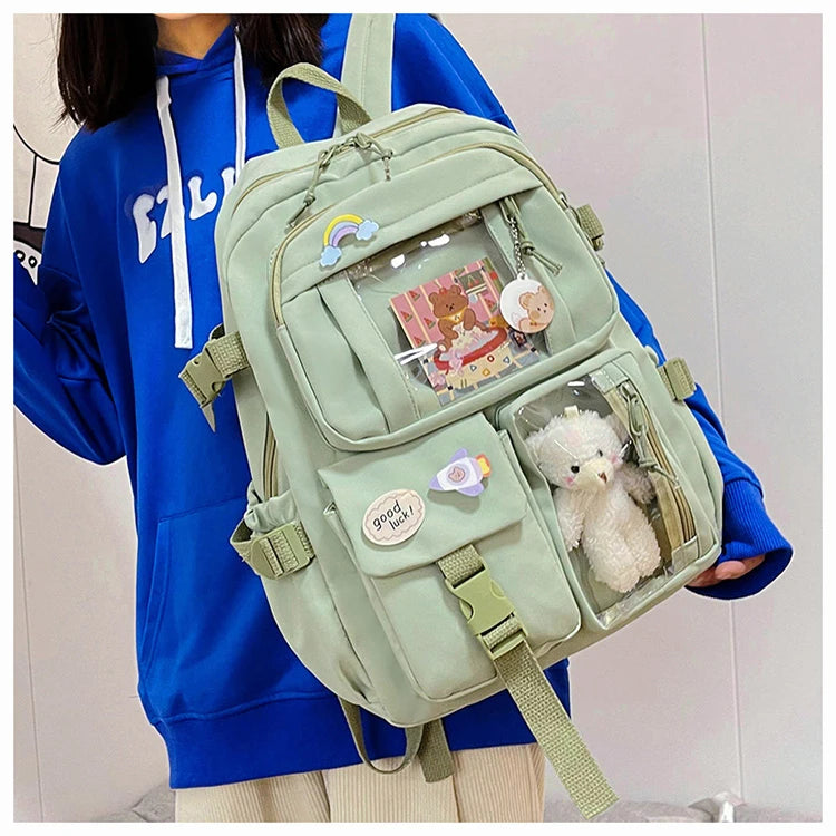 Cute Women Waterproof Laptop Backpacks