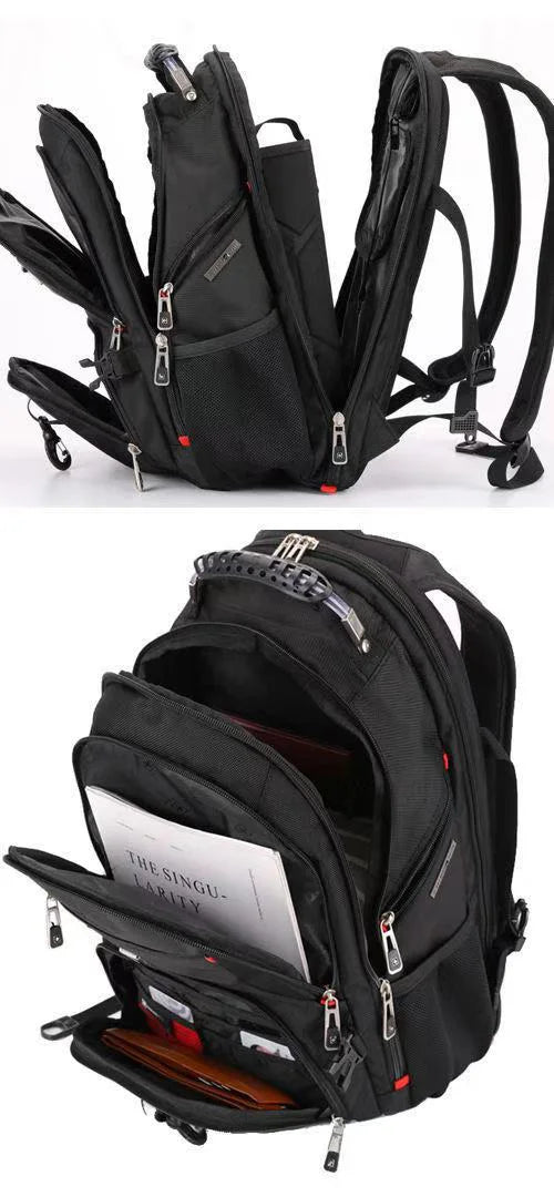 SWISS-Multifunctional Durable Laptop Backpack bags.