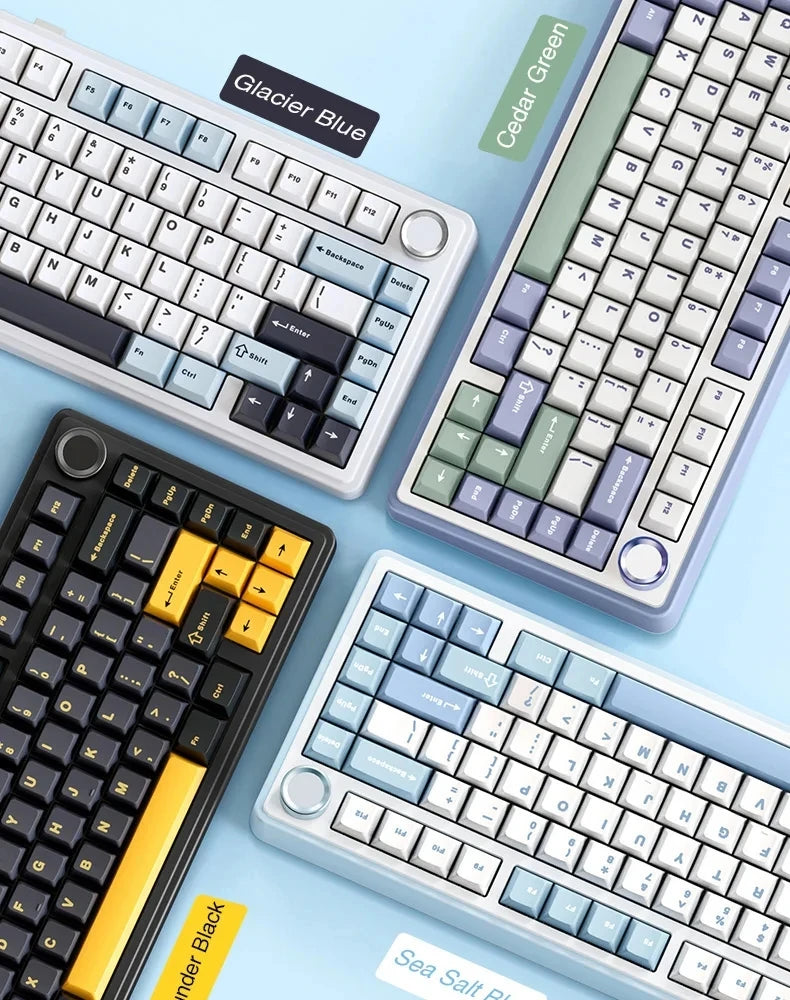 AULA F75 2.4G Wireless/Bluetooth/Wired Gaming Mechanical Keyboard