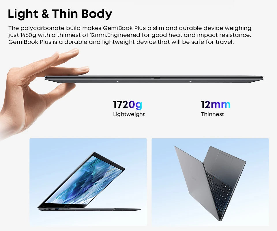 CHUWI GemiBook Plus Laptop Windows 11