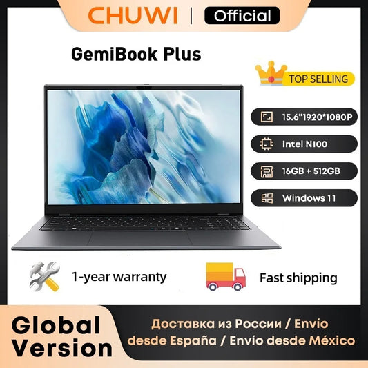 CHUWI GemiBook Plus Laptop Windows 11